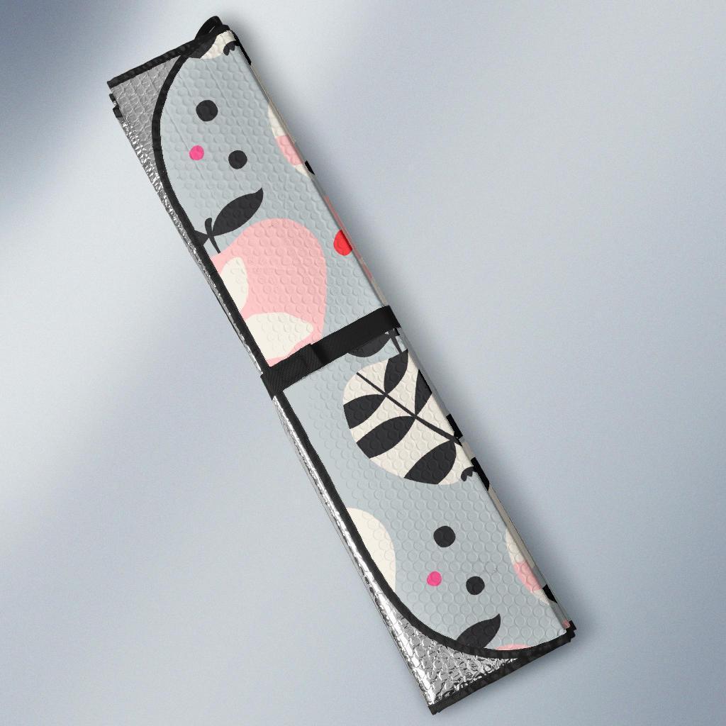 Apple Print Pattern Car Sun Shade-grizzshop