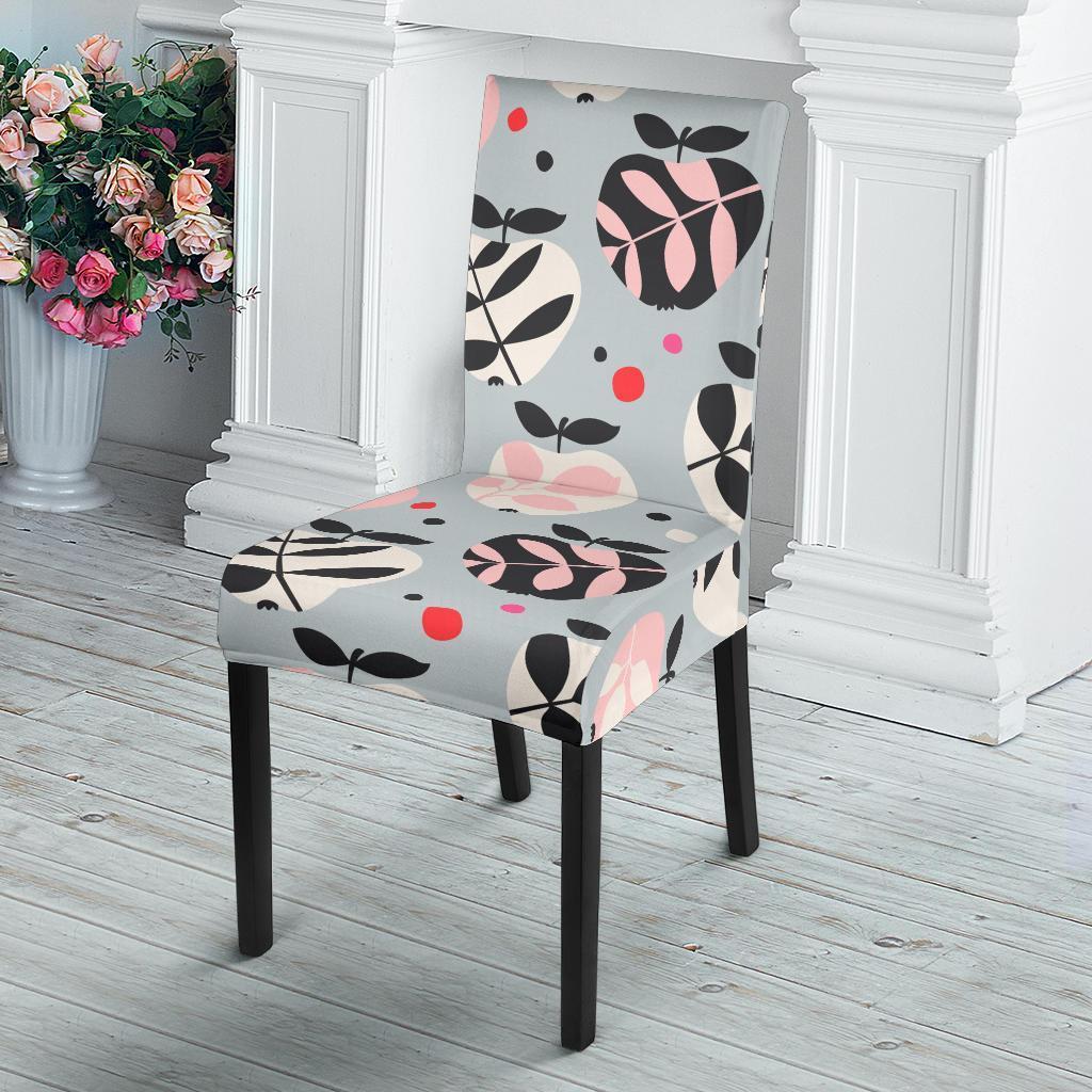 Apple Print Pattern Chair Cover-grizzshop