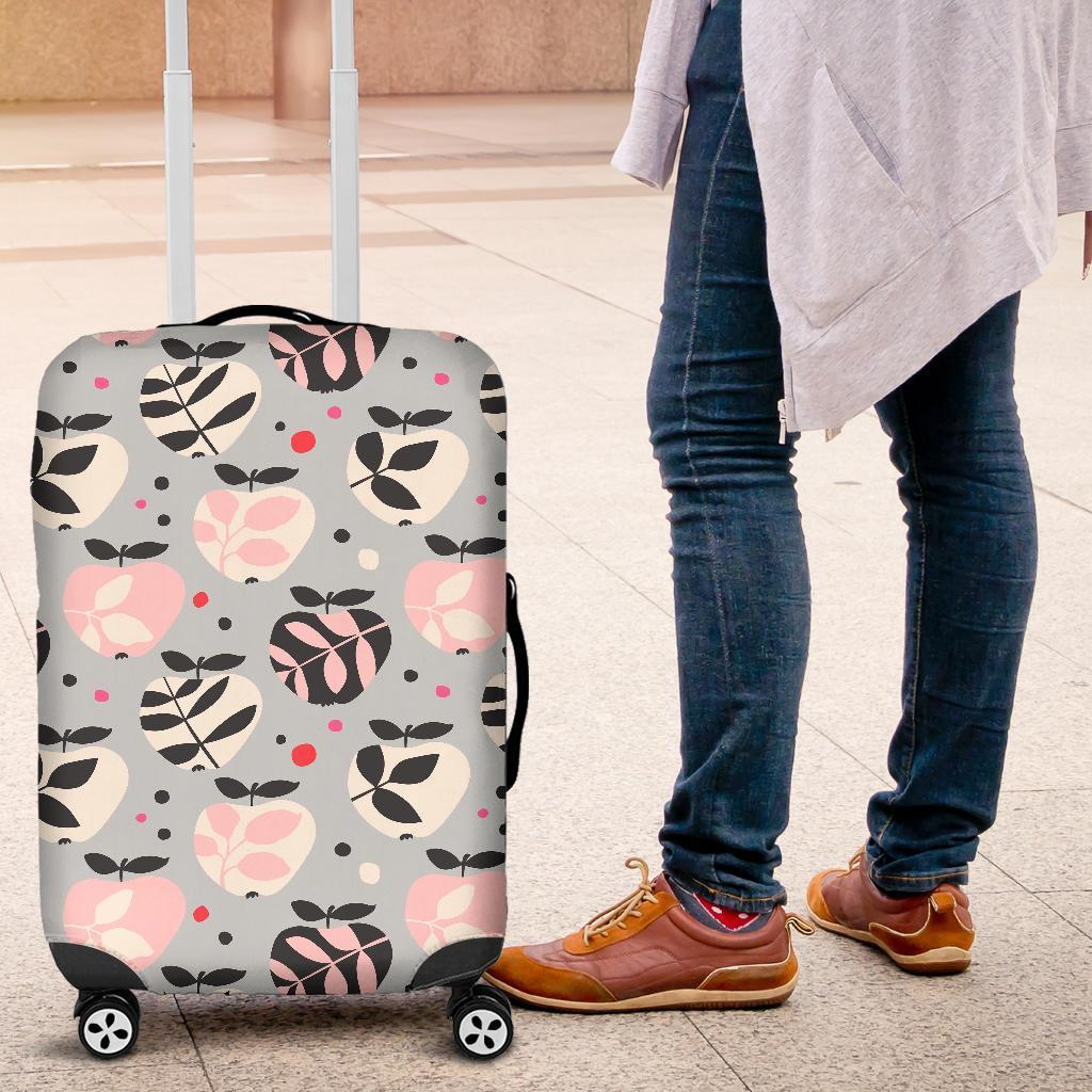 Apple Print Pattern Luggage Cover Protector-grizzshop