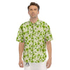 Apple Print Pattern Men's Short Sleeve Shirts-grizzshop