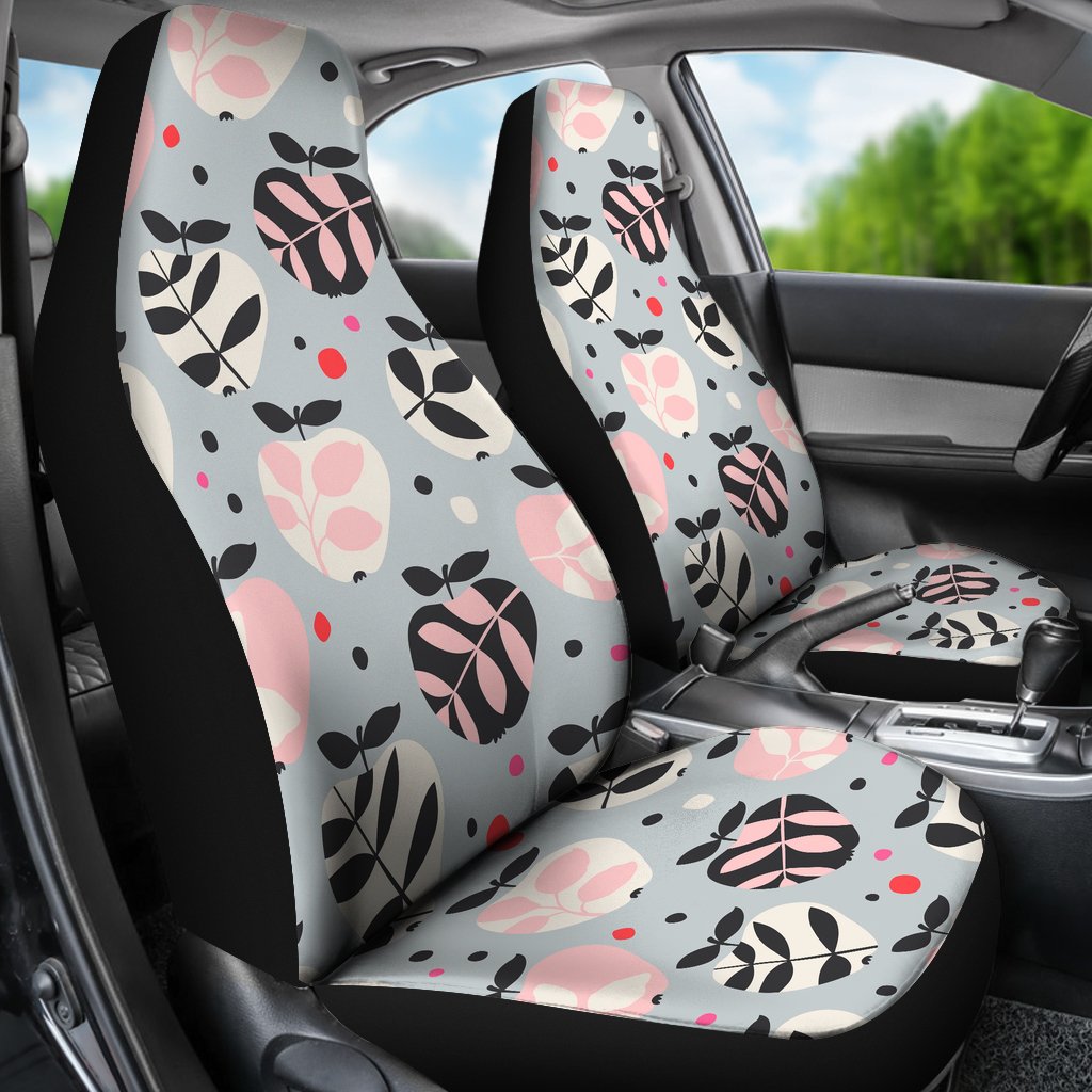 Apple Print Pattern Universal Fit Car Seat Covers-grizzshop