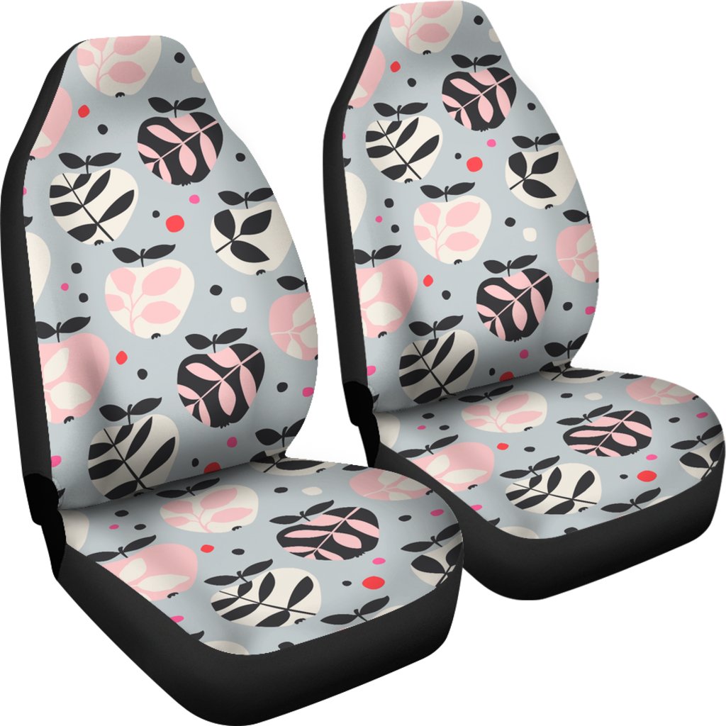 Apple Print Pattern Universal Fit Car Seat Covers-grizzshop