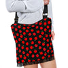 Apple Red Pattern Print Crossbody bags-grizzshop