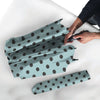 Aqua And Black Polka Dot Umbrella-grizzshop