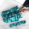 Aqua Camo And Camouflage Print Umbrella-grizzshop