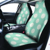 Aqua Polka Dot Car Seat Covers-grizzshop