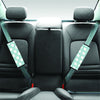 Aqua Polka Dot Seat Belt Cover-grizzshop