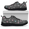 Archery Heart Pattern Print Sneaker Shoes For Men Women-grizzshop