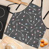 Archery Heart Pattern Print Women's Apron-grizzshop