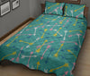 Archery Pattern Print Bed Set Quilt-grizzshop