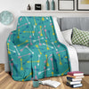 Archery Pattern Print Blanket-grizzshop