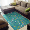 Archery Pattern Print Floor Mat-grizzshop