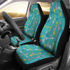 Archery Pattern Print Universal Fit Car Seat Covers-grizzshop