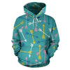 Archery Pattern Print Women Men Pullover Hoodie-grizzshop