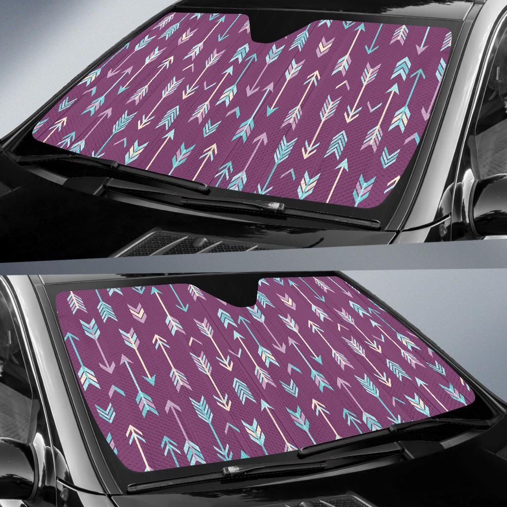 Archery Print Pattern Car Sun Shade-grizzshop