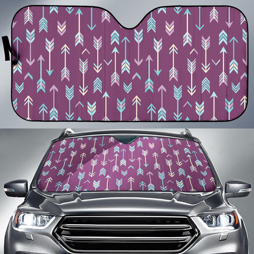 Archery Print Pattern Car Sun Shade-grizzshop