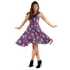 Archery Print Pattern Dress-grizzshop