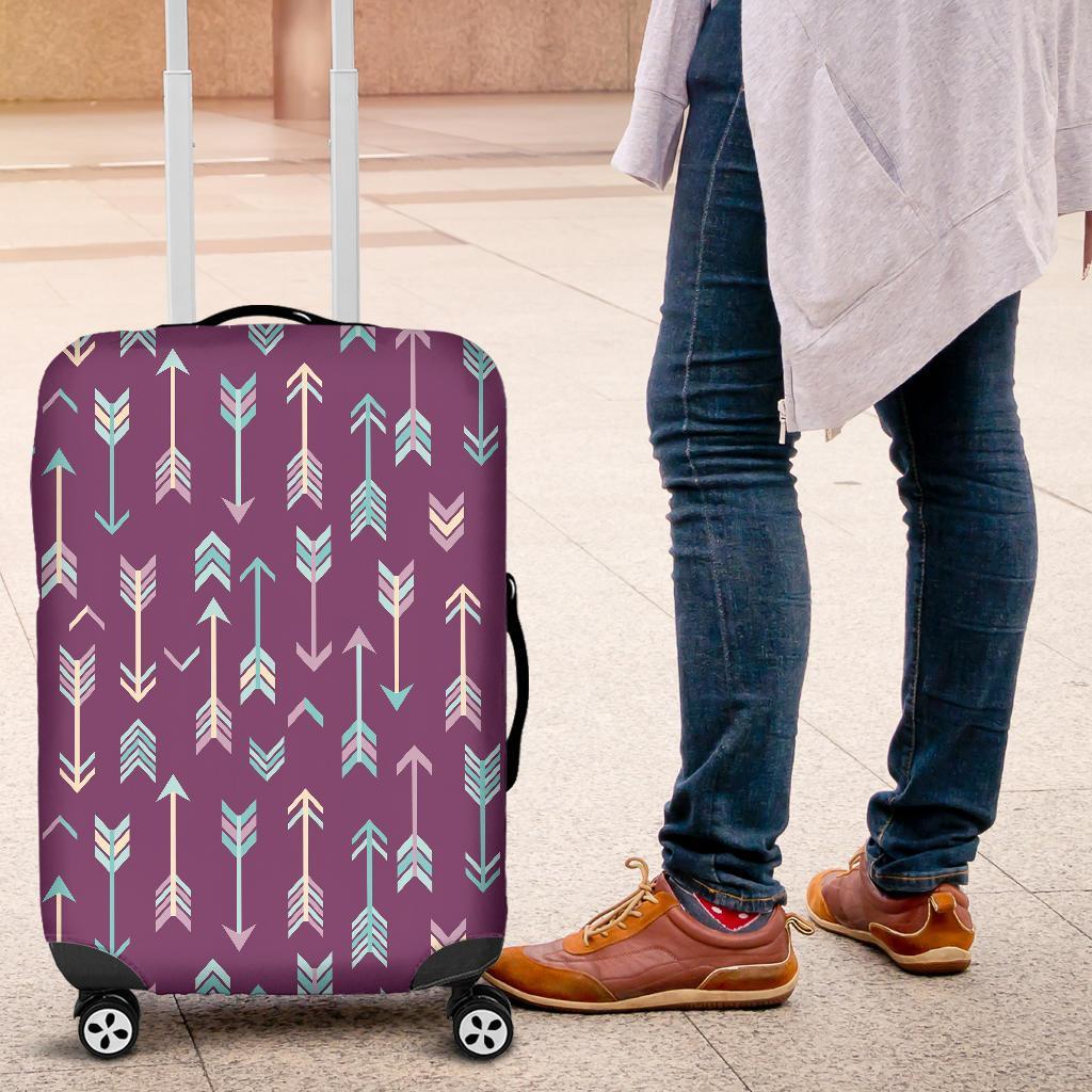 Archery Print Pattern Luggage Cover Protector-grizzshop