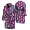 Archery Print Pattern Men Long Robe-grizzshop