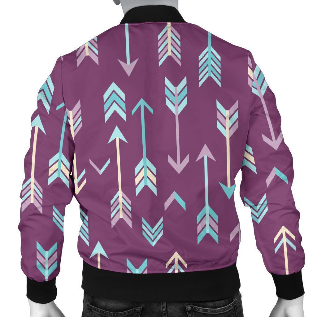 Archery Print Pattern Men's Bomber Jacket-grizzshop