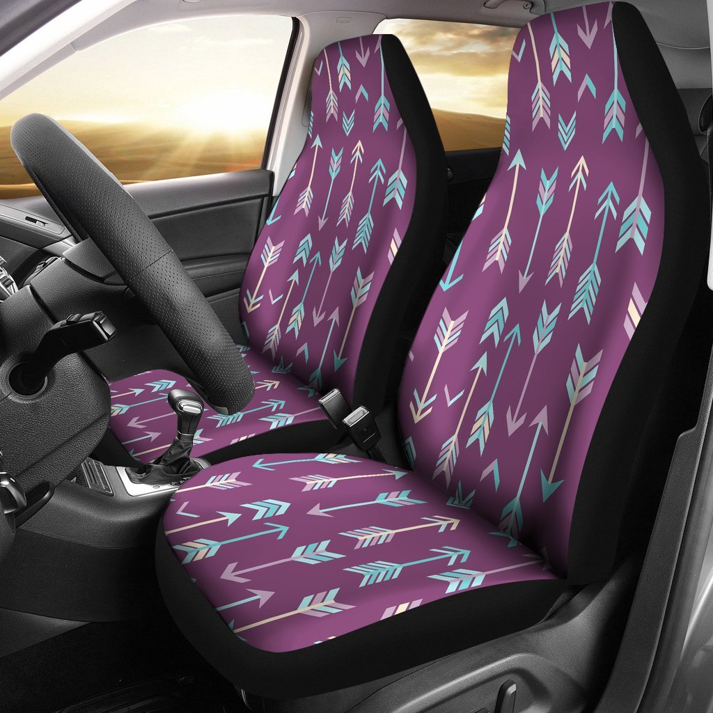 Archery Print Pattern Universal Fit Car Seat Covers-grizzshop