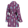 Archery Print Pattern Women Long Robe-grizzshop