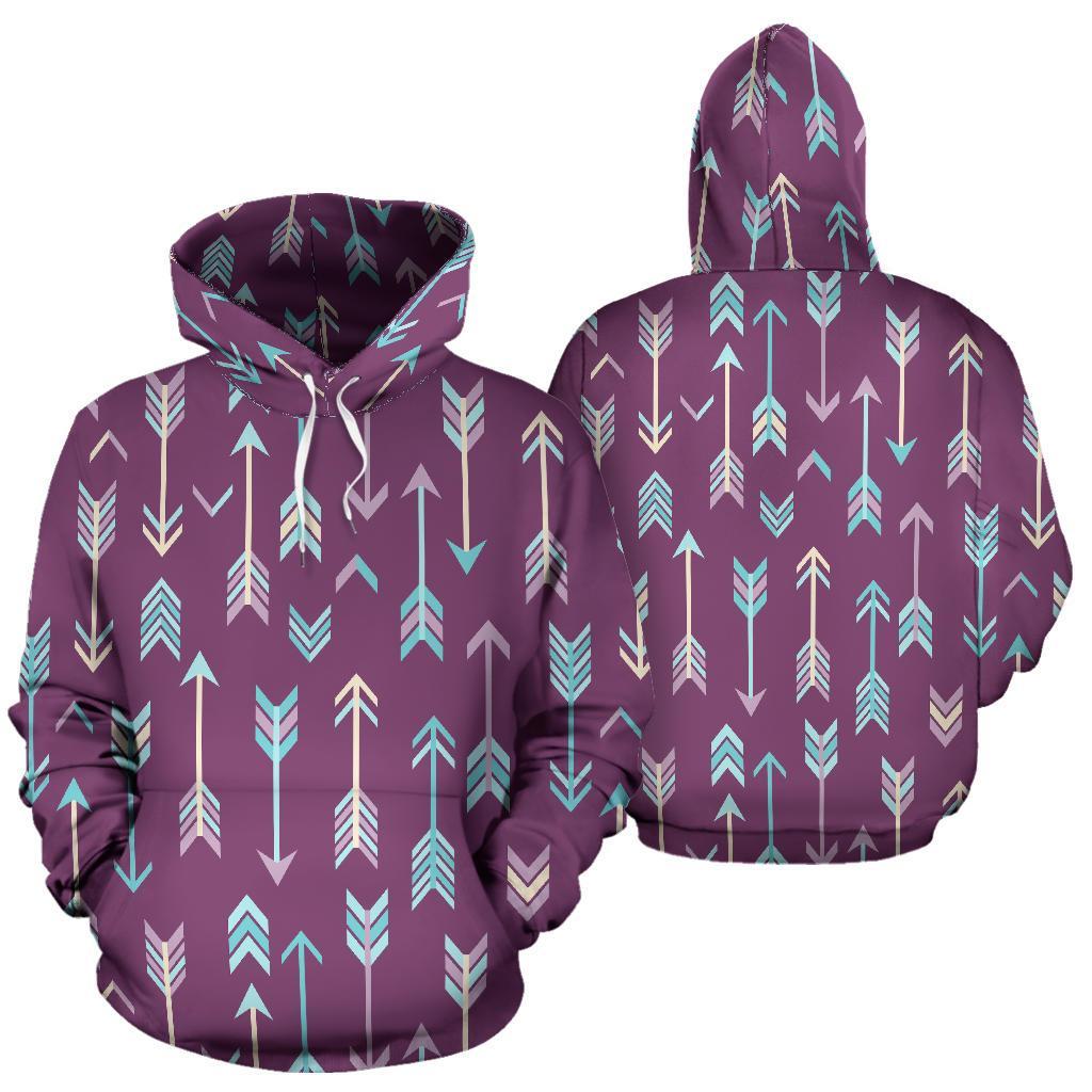 Archery Print Pattern Women Men Pullover Hoodie-grizzshop