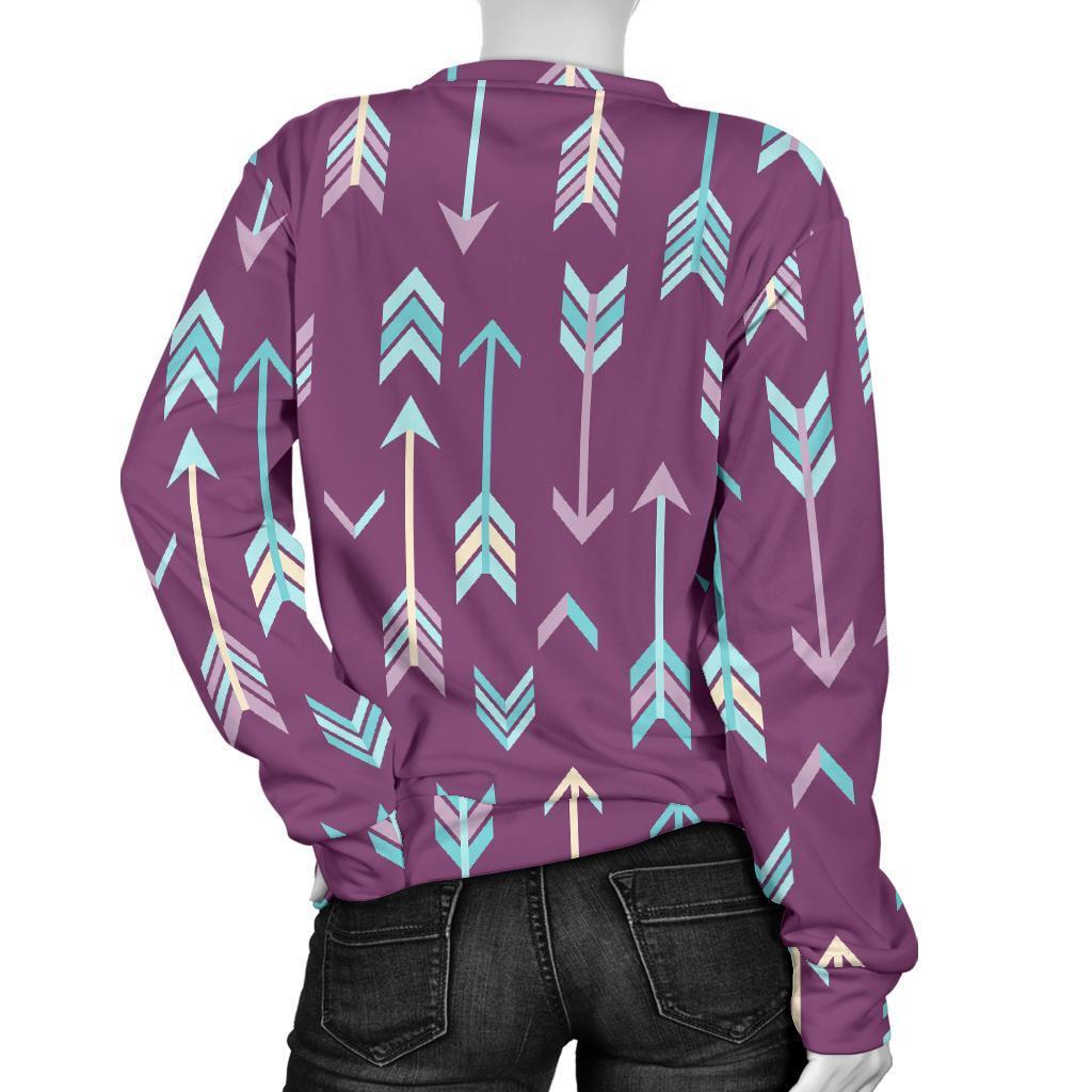 Archery Print Pattern Women's Sweatshirt-grizzshop