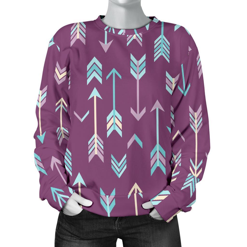 Archery Print Pattern Women's Sweatshirt-grizzshop