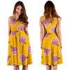 Archery Targets Pattern Print Dress-grizzshop