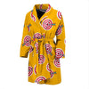 Archery Targets Pattern Print Men Long Robe-grizzshop