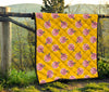 Archery Targets Pattern Print Quilt-grizzshop