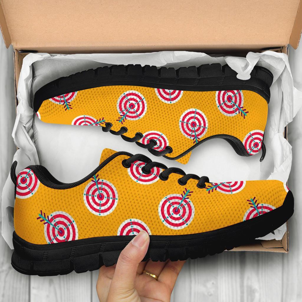 Archery Targets Pattern Print Sneaker Shoes For Men Women-grizzshop