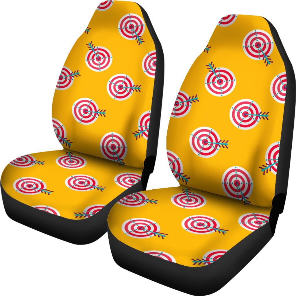 Archery Targets Pattern Print Universal Fit Car Seat Covers-grizzshop