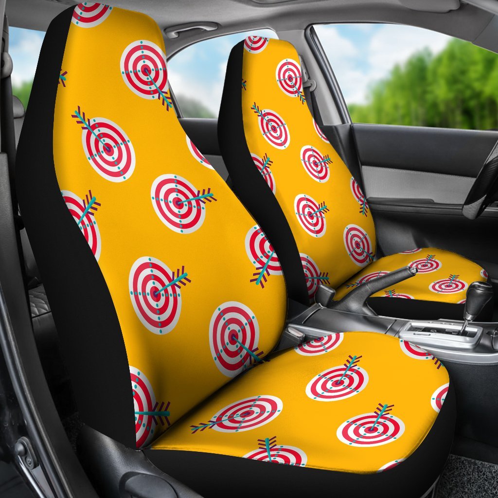 Archery Targets Pattern Print Universal Fit Car Seat Covers-grizzshop