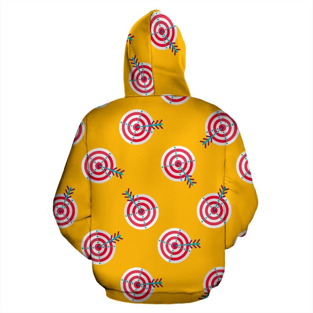 Archery Targets Pattern Print Women Men Pullover Hoodie-grizzshop