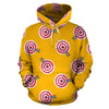 Archery Targets Pattern Print Women Men Pullover Hoodie-grizzshop