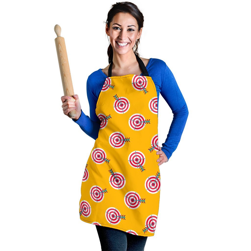 Archery Targets Pattern Print Women's Apron-grizzshop