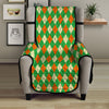 Argyle Saint Patrick's Day Print Pattern Armchair Protector-grizzshop