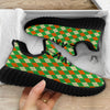 Argyle Saint Patrick's Day Print Pattern Black Walking Shoes-grizzshop