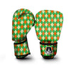 Argyle Saint Patrick's Day Print Pattern Boxing Gloves-grizzshop