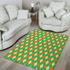 Argyle Saint Patrick's Day Print Pattern Floor Mat-grizzshop