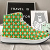 Argyle Saint Patrick's Day Print Pattern High Top Sneakers-grizzshop