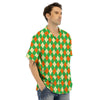 Argyle Saint Patrick's Day Print Pattern Men's Hawaiian Shirt-grizzshop