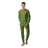 Argyle Saint Patrick's Day Print Pattern Men's Pajamas-grizzshop