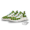 Argyle Saint Patrick's Day Print Pattern White Gym Shoes-grizzshop