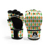 Argyle St Patrick's Day Print Pattern MMA Gloves-grizzshop