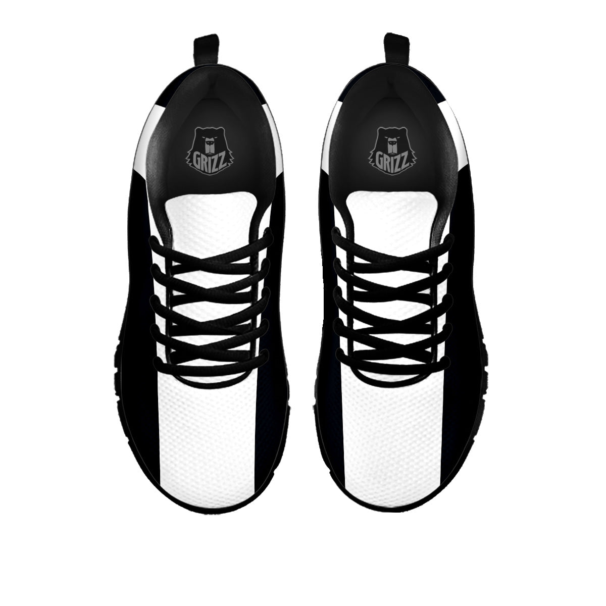 Aries Sign White And Black Print Black Sneaker-grizzshop