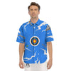 Arrows Are Casting At The Target Print Men's Short Sleeve Shirts-grizzshop