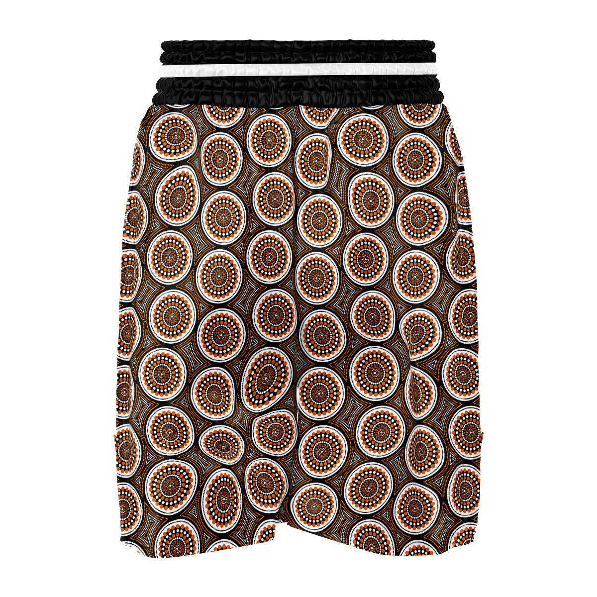Art Dot Aboriginal Print Pattern Boxing Shorts-grizzshop